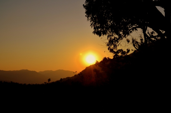 Sunset at Shiradi Ghats